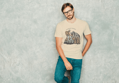 Wander More Mountain Hiking: Outdoor Adventure Tee - Essentia Attire