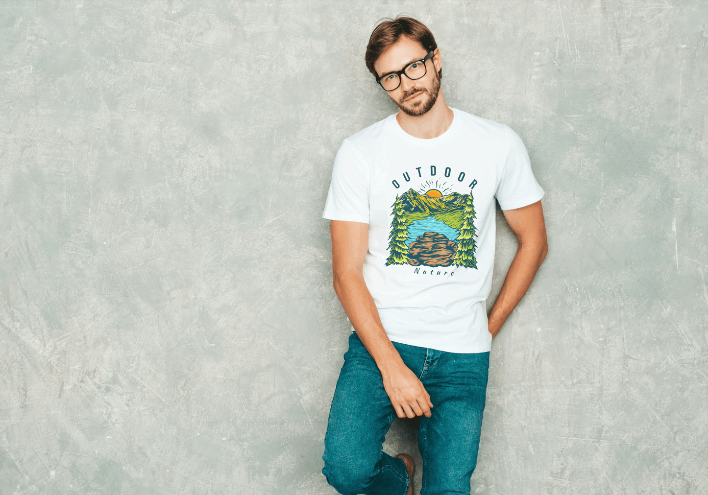 Outdoor Nature Mountain Landscape: Adventure Seeker Tee - Essentia Attire