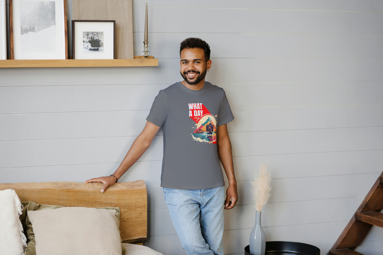 "What A Day To Be Alive" Outdoor Adventure: Nature Lover Tee - Essentia Attire