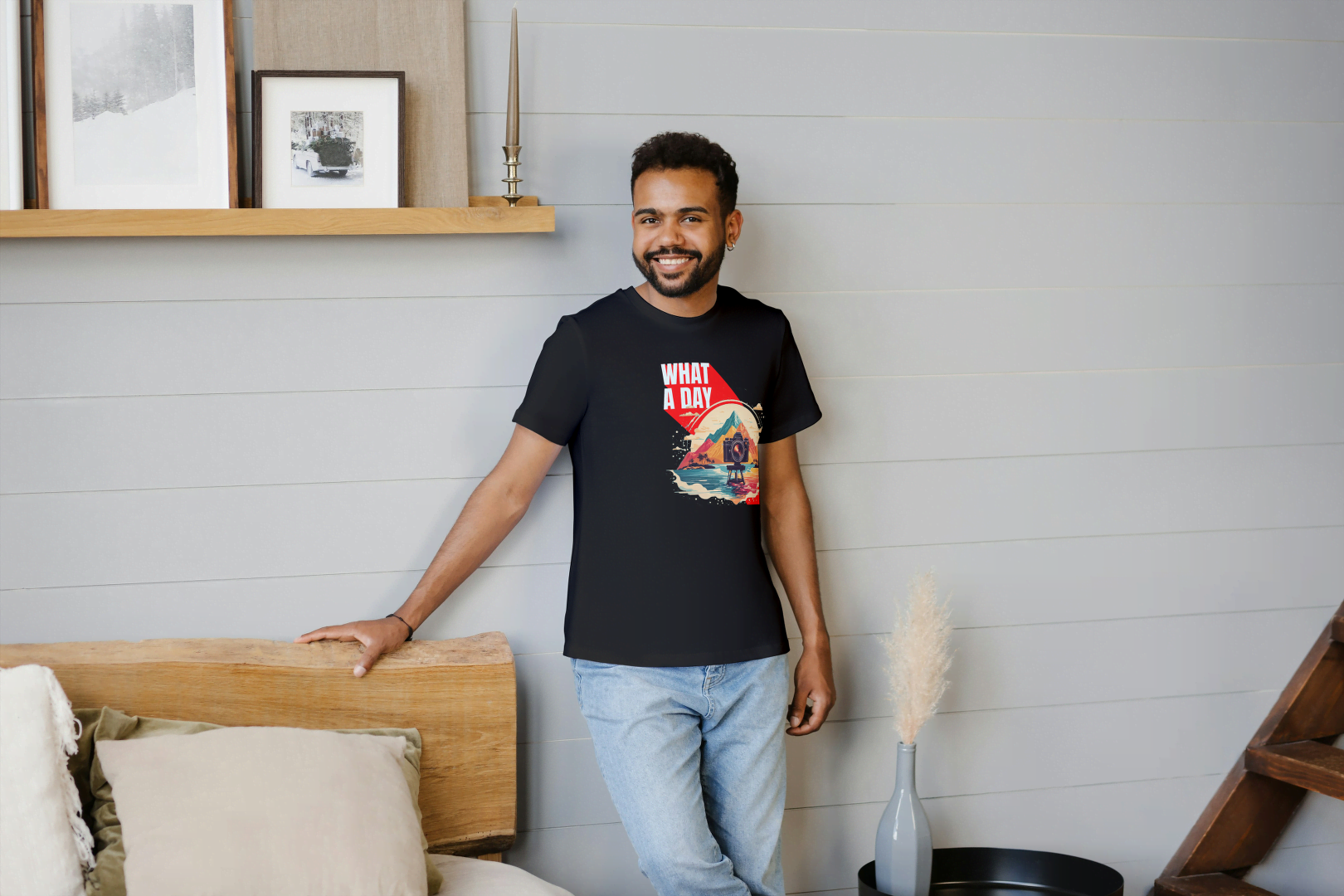 "What A Day To Be Alive" Outdoor Adventure: Nature Lover Tee - Essentia Attire