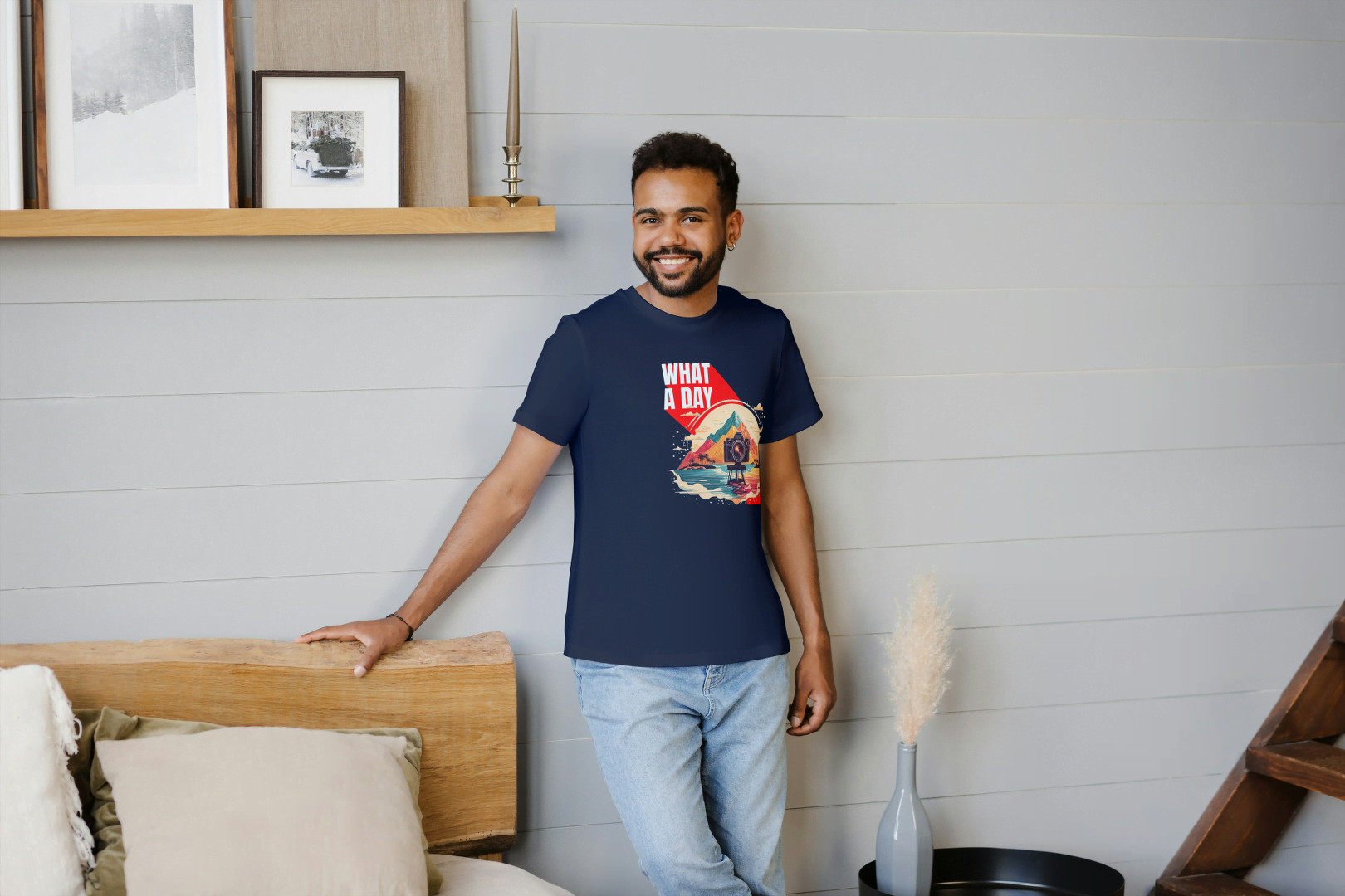 "What A Day To Be Alive" Outdoor Adventure: Nature Lover Tee - Essentia Attire