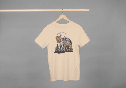 Wander More Mountain Hiking: Outdoor Adventure Tee - Essentia Attire