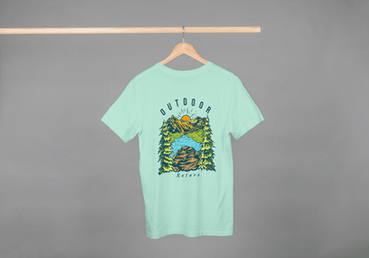 Outdoor Nature Mountain Landscape: Adventure Seeker Tee - Essentia Attire