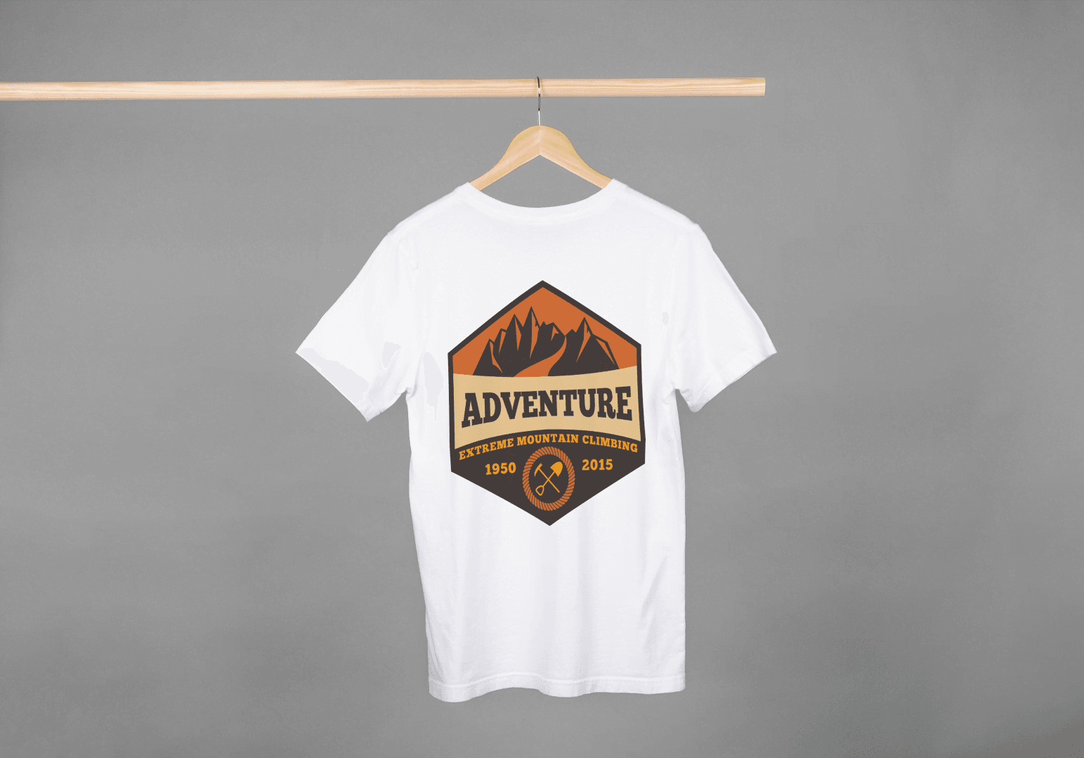 Adventure Extreme Mountain Climbing: Vintage Mountaineering Tee - Essentia Attire