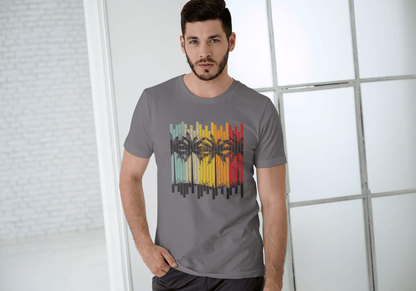Tropical Palm Tree Beach: Summer Island Vibes Tee - Essentia Attire