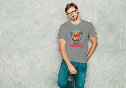 Enjoy The Summer Hammock Beach: Artistic Sunset Tee - Essentia Attire