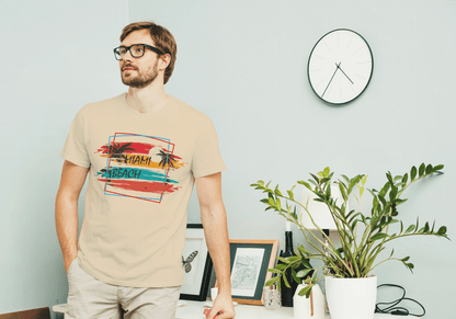 Miami Beach Abstract Art: Vibrant Coastal Design - Essentia Attire