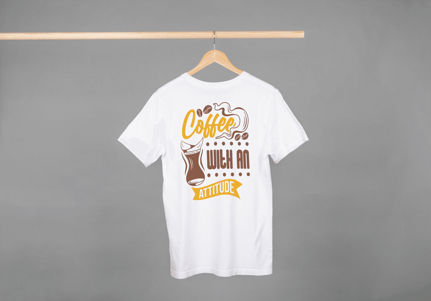 Coffee With An Attitude: Bold Brew Graphic Tee - Essentia Attire
