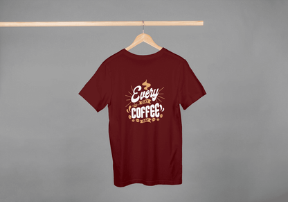Every Day is Coffee Day: Coffee Lover Graphic Tee - Essentia Attire