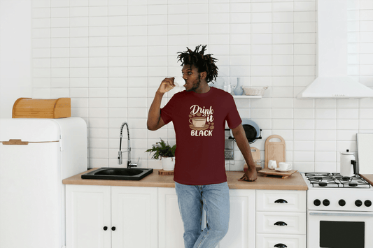 Drink It Black Coffee: Coffee Purist Tee - Essentia Attire