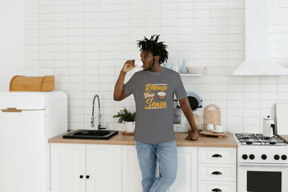 Release Your Sense Coffee Tee: Relaxing Brew Graphic Tee - Essentia Attire