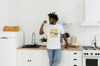 Release Your Sense Coffee Tee: Relaxing Brew Graphic Tee - Essentia Attire