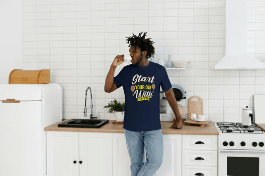 Start Your Day With Coffee: Morning Brew Tee - Essentia Attire