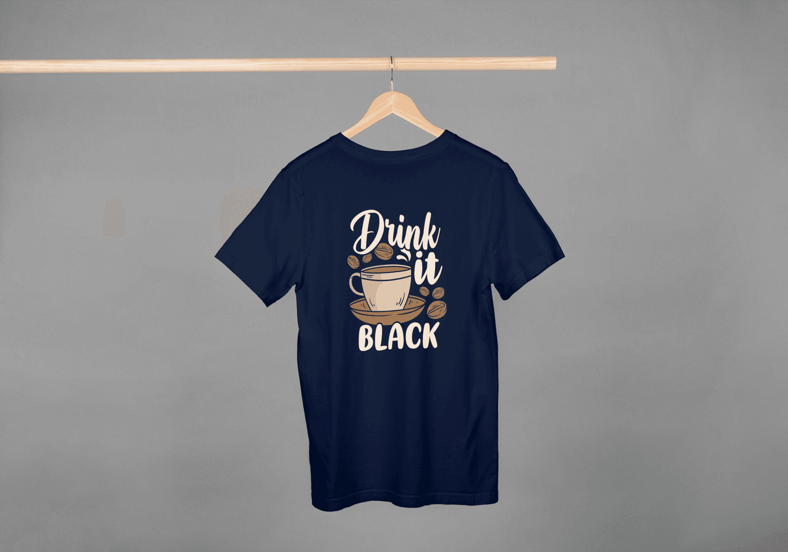 Drink It Black Coffee: Coffee Purist Tee - Essentia Attire