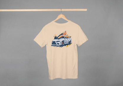 Nissan Skyline R34 Drift Car: Dynamic Car Enthusiast Tee - Essentia Attire