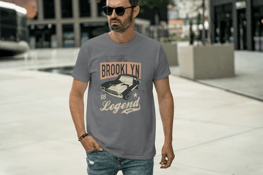 Brooklyn Legend '68 Muscle Car T-Shirt: Vintage American - Essentia Attire