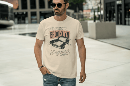 Brooklyn Legend '68 Muscle Car T-Shirt: Vintage American - Essentia Attire
