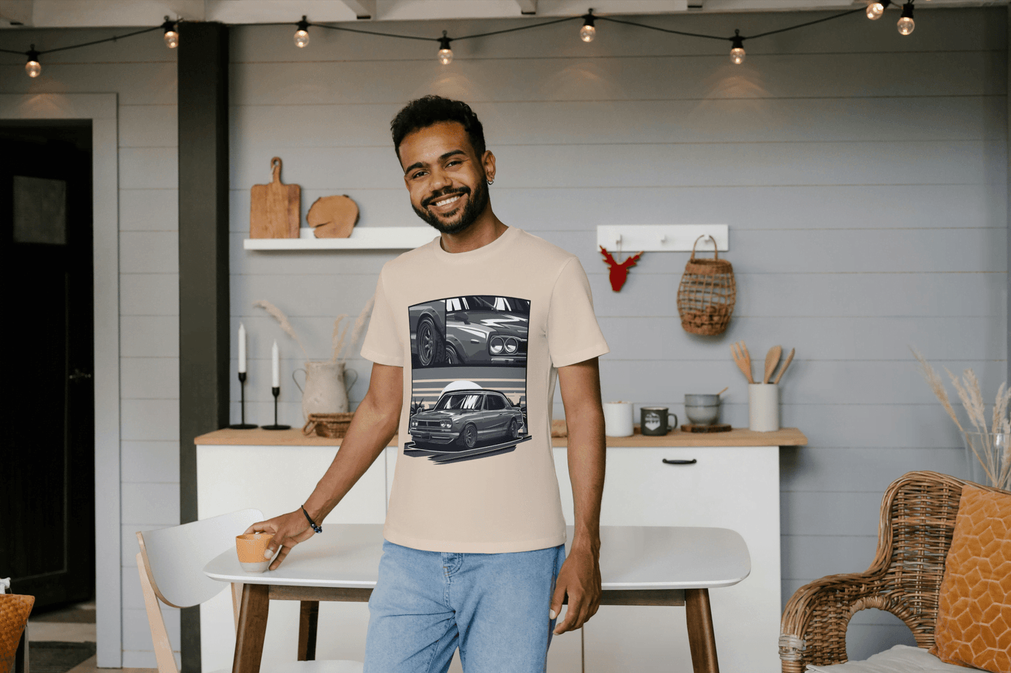 Japanese Classic Car: JDM Enthusiast Tee - Essentia Attire