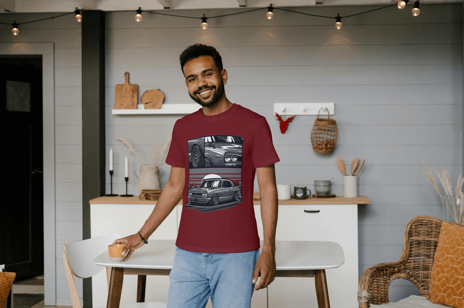 Japanese Classic Car: JDM Enthusiast Tee - Essentia Attire