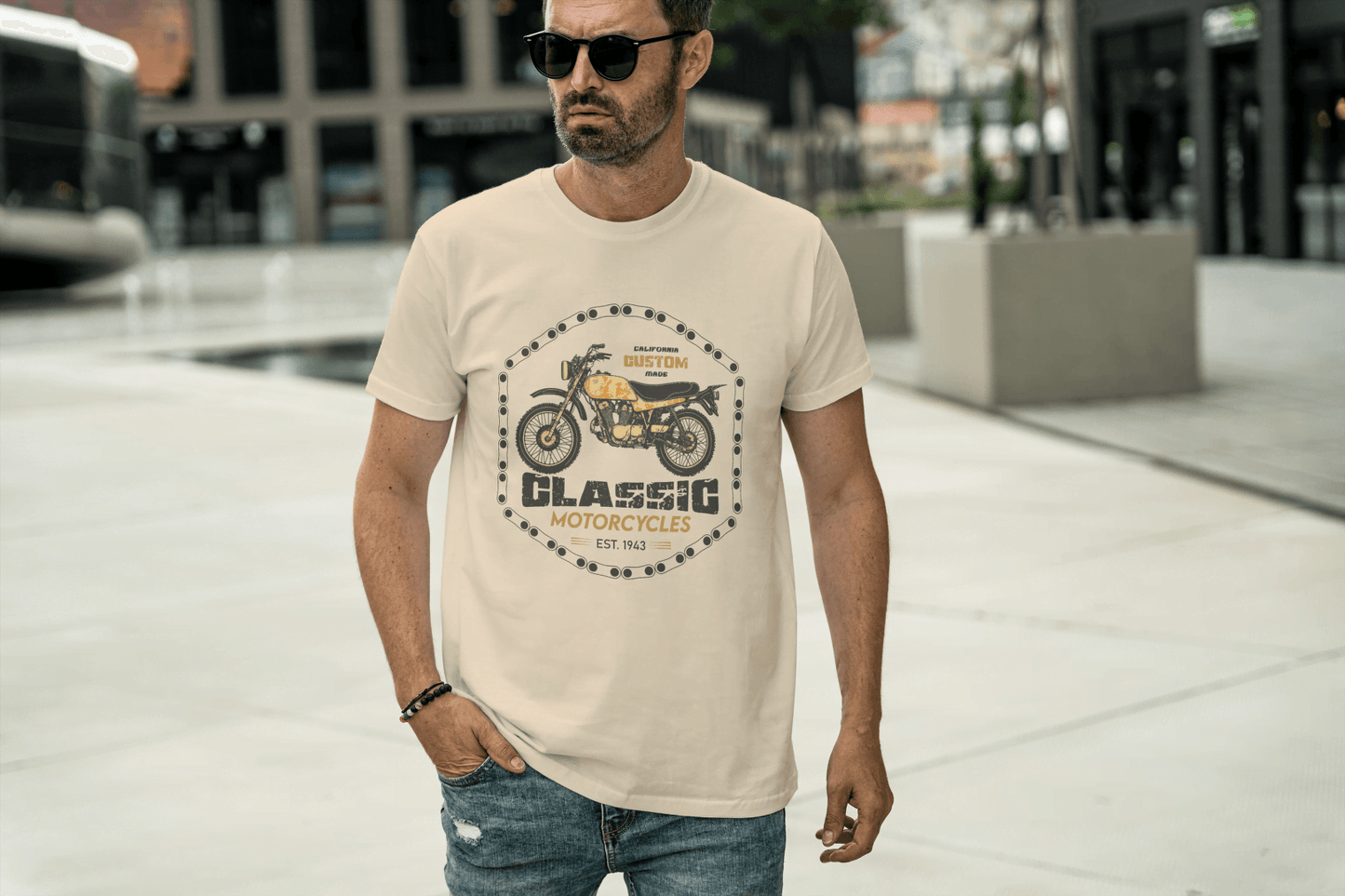 Classic Motorcycles: Est 1963 Vintage Bike Graphic Tee - Essentia Attire