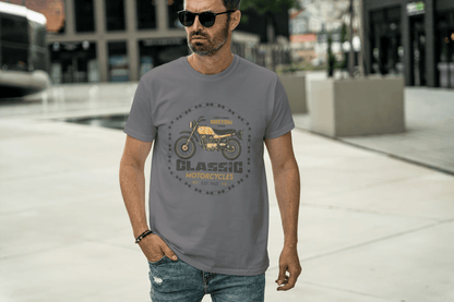 Classic Motorcycles: Est 1963 Vintage Bike Graphic Tee - Essentia Attire