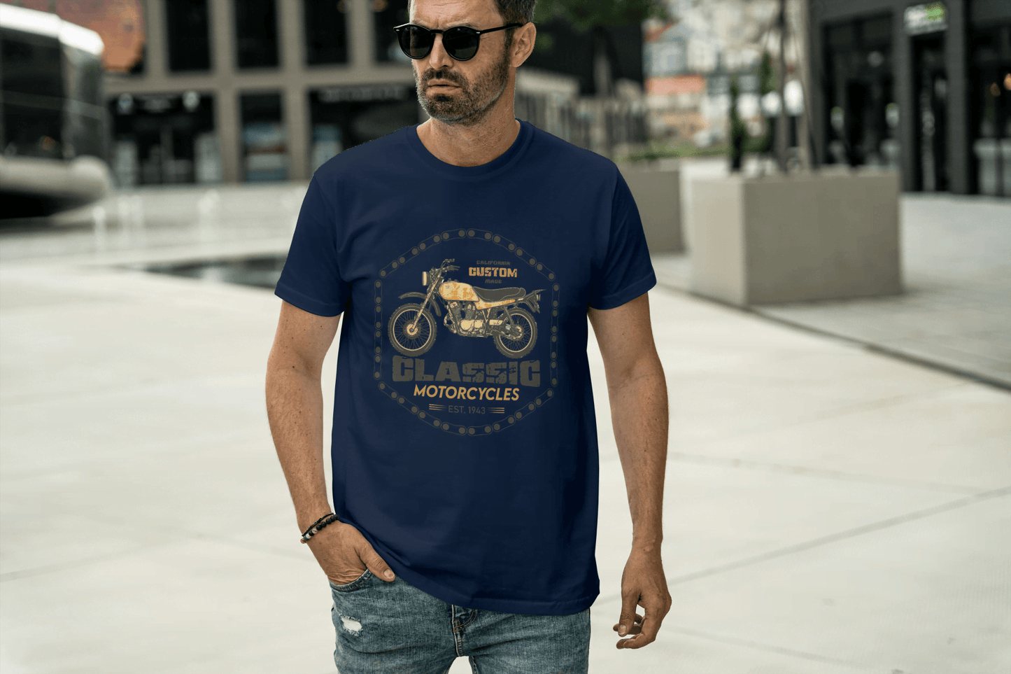 Classic Motorcycles: Est 1963 Vintage Bike Graphic Tee - Essentia Attire
