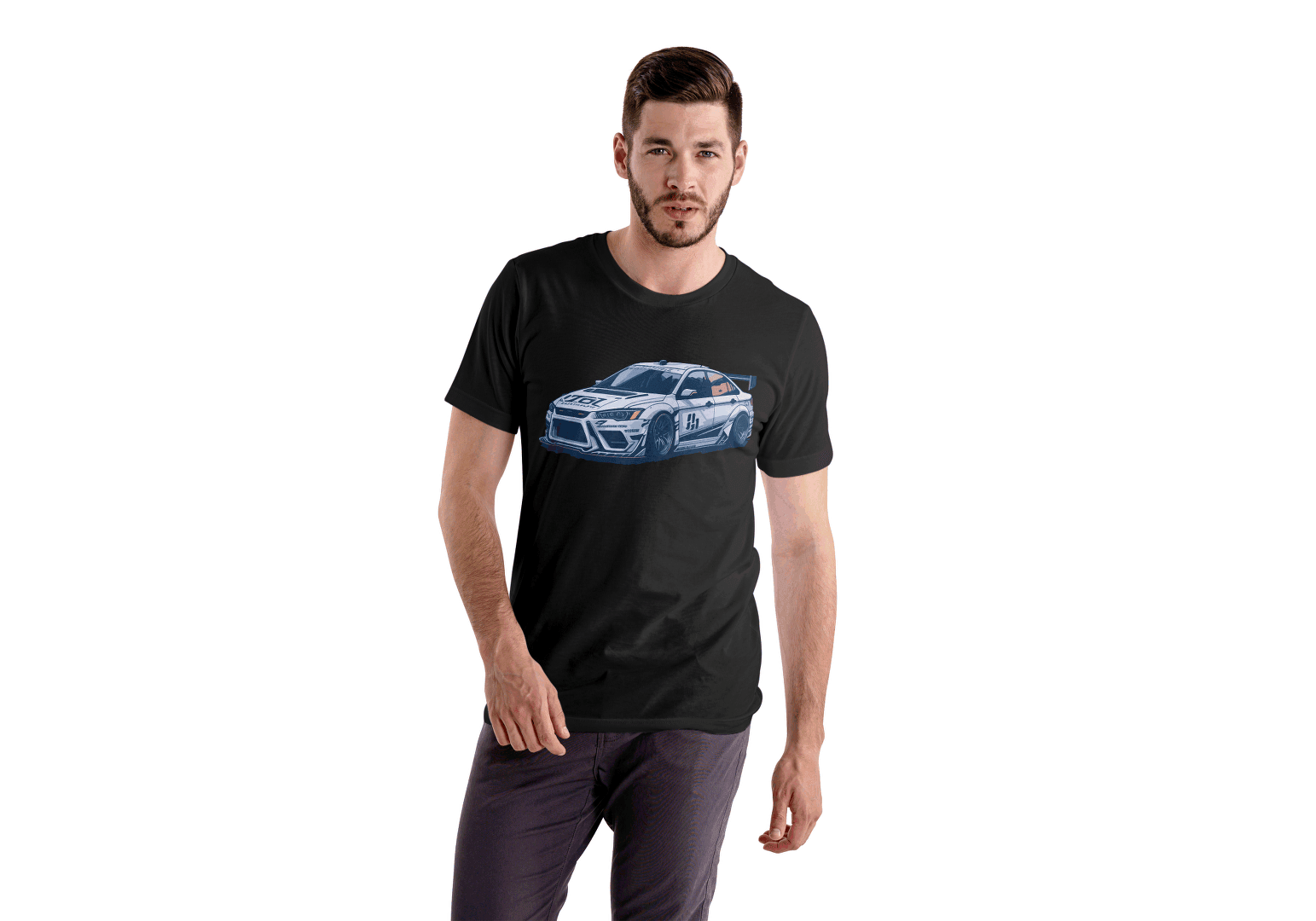 JDM Sports Car: Nissan Skyline R34 Drift Car Tee - Essentia Attire