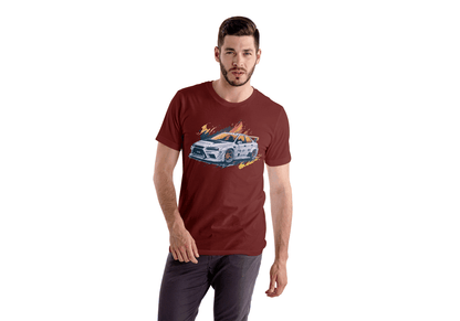 Nissan Skyline R34 Drift Car: Dynamic Car Enthusiast Tee - Essentia Attire