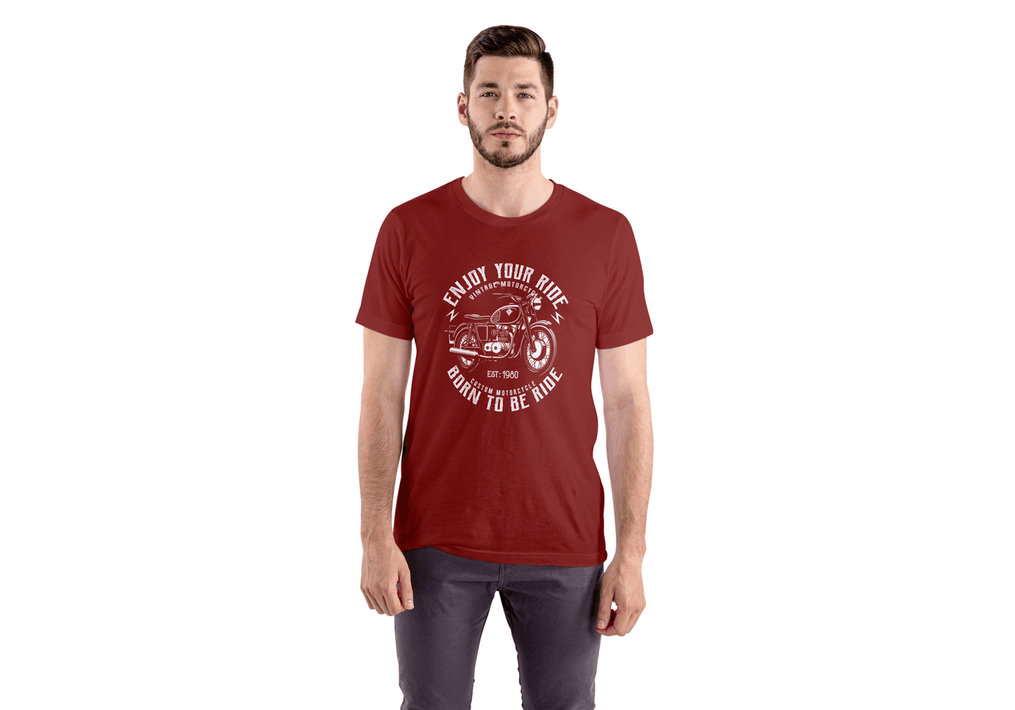 Enjoy Your Ride Vintage: Born To Be Ride - Essentia Attire