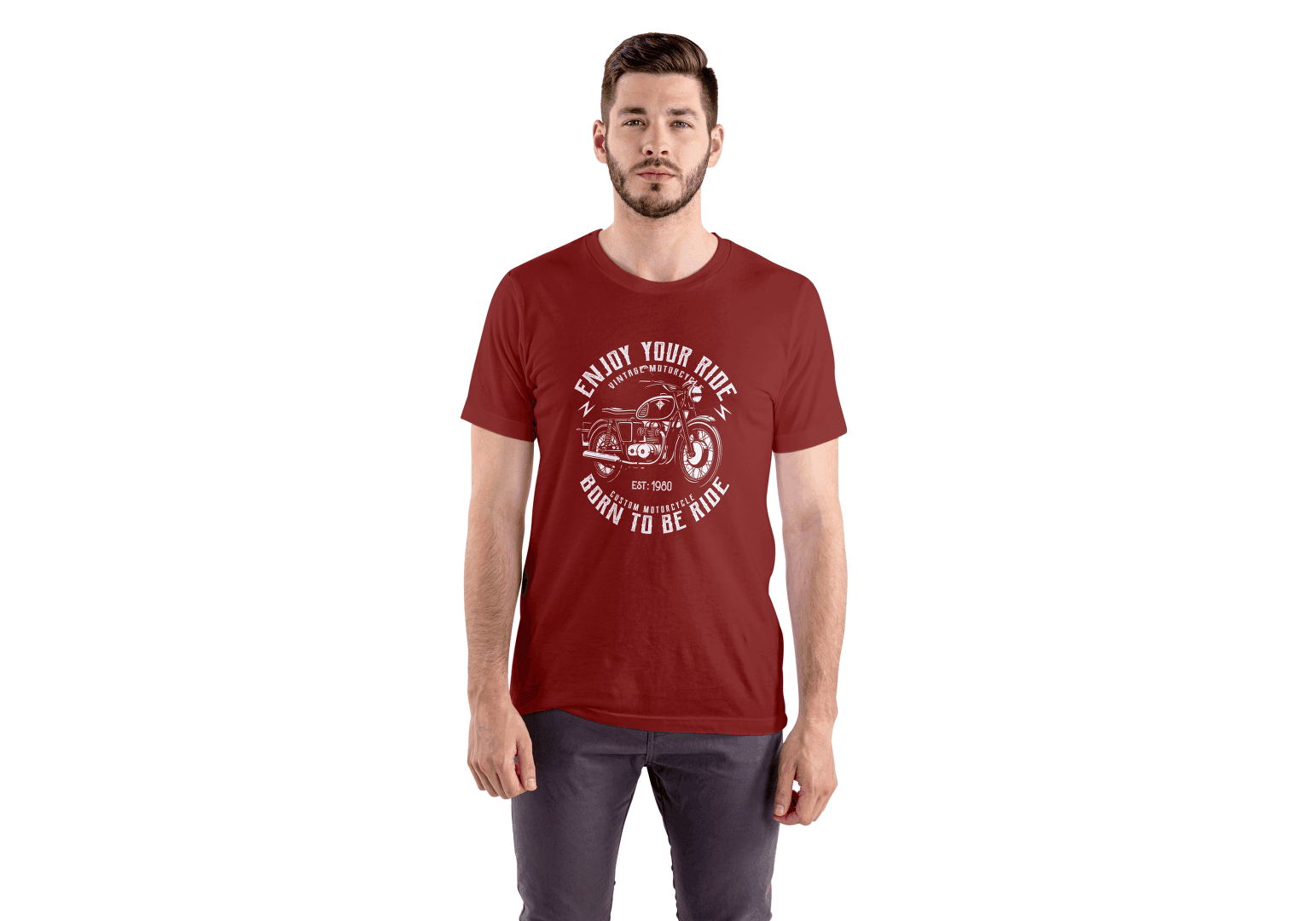Enjoy Your Ride Vintage: Born To Be Ride - Essentia Attire