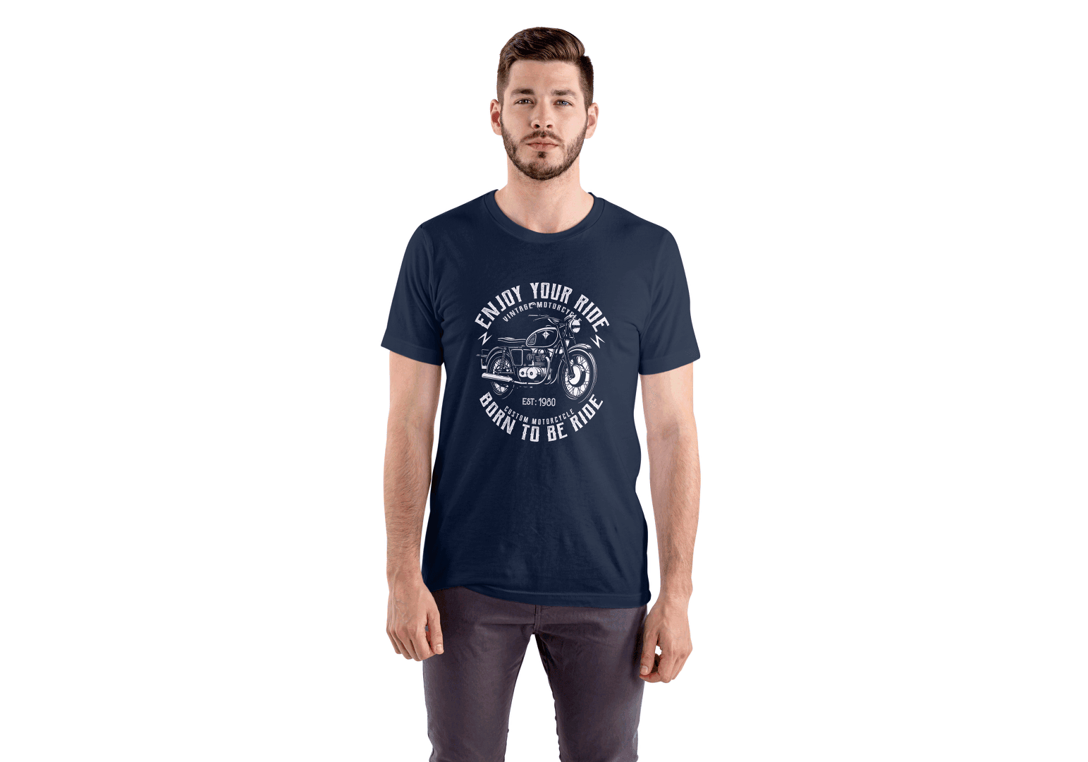 Enjoy Your Ride Vintage: Born To Be Ride - Essentia Attire
