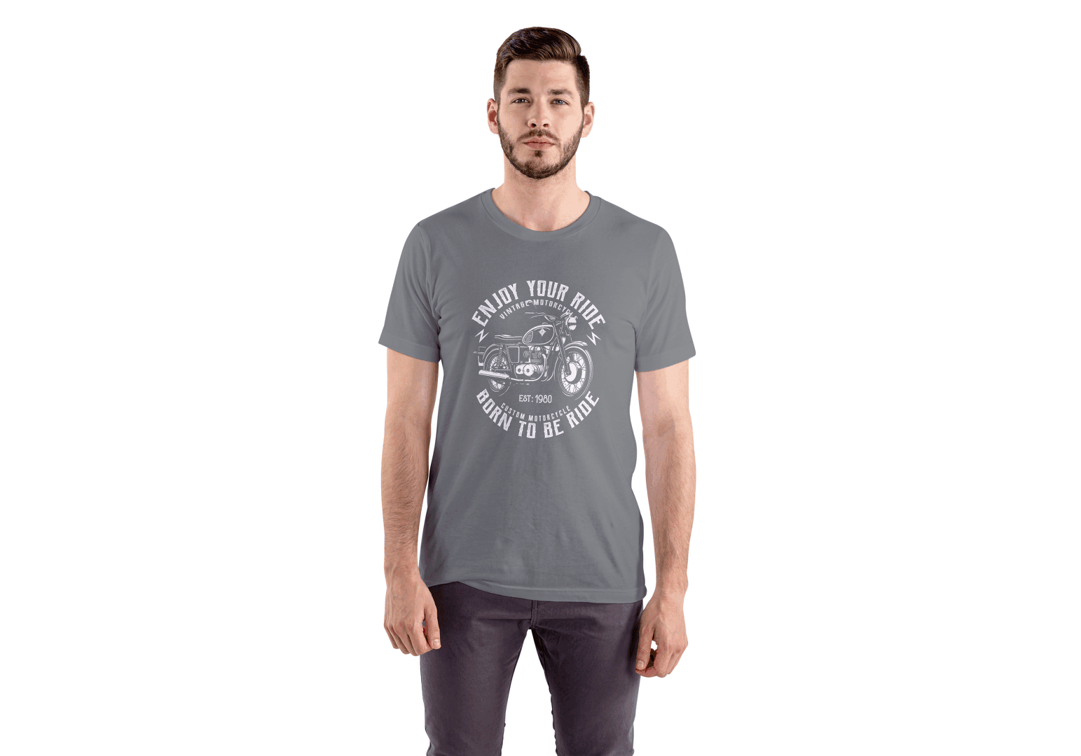 Enjoy Your Ride Vintage: Born To Be Ride - Essentia Attire
