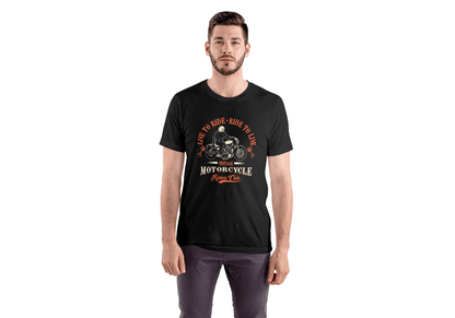 Live To Ride: Vintage Motorcycle - Essentia Attire