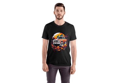 Vintage Off-Road Truck: Retro 4x4 Adventure Tee - Essentia Attire