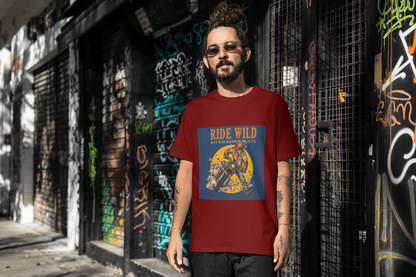 Passionate Biker T-Shirt Graphic Tee - Essentia Attire