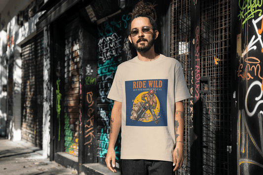 Passionate Biker T-Shirt Graphic Tee - Essentia Attire