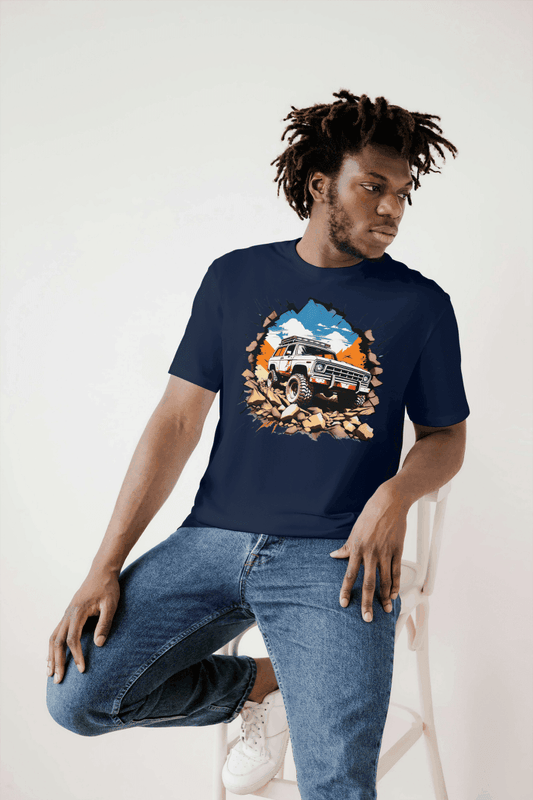 Off-Road Breakout: Mountain Explorer Graphic Tee - Essentia Attire