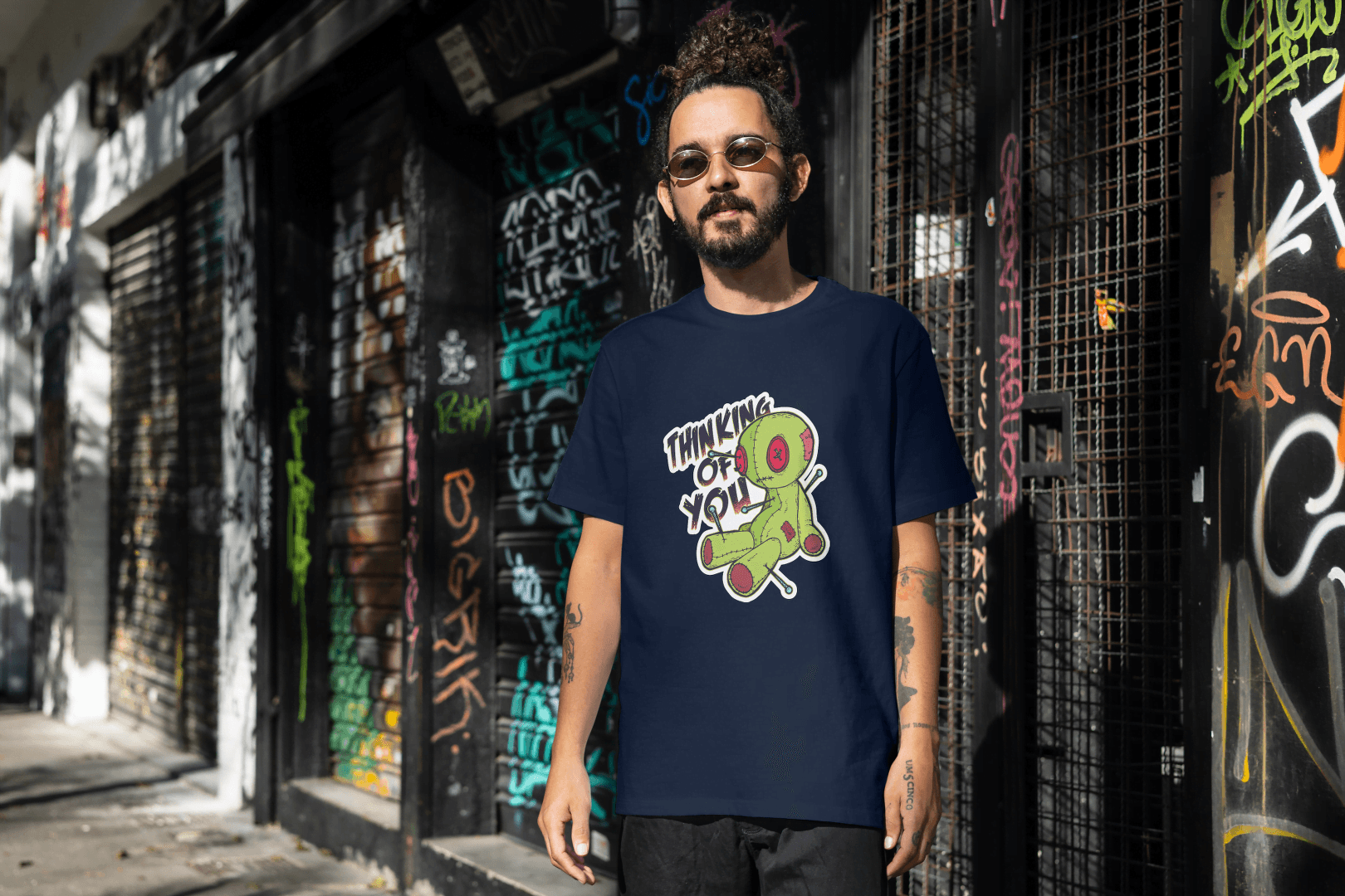 Dark Humor Voodoo Doll: Thinking Of You Gag - Essentia Attire