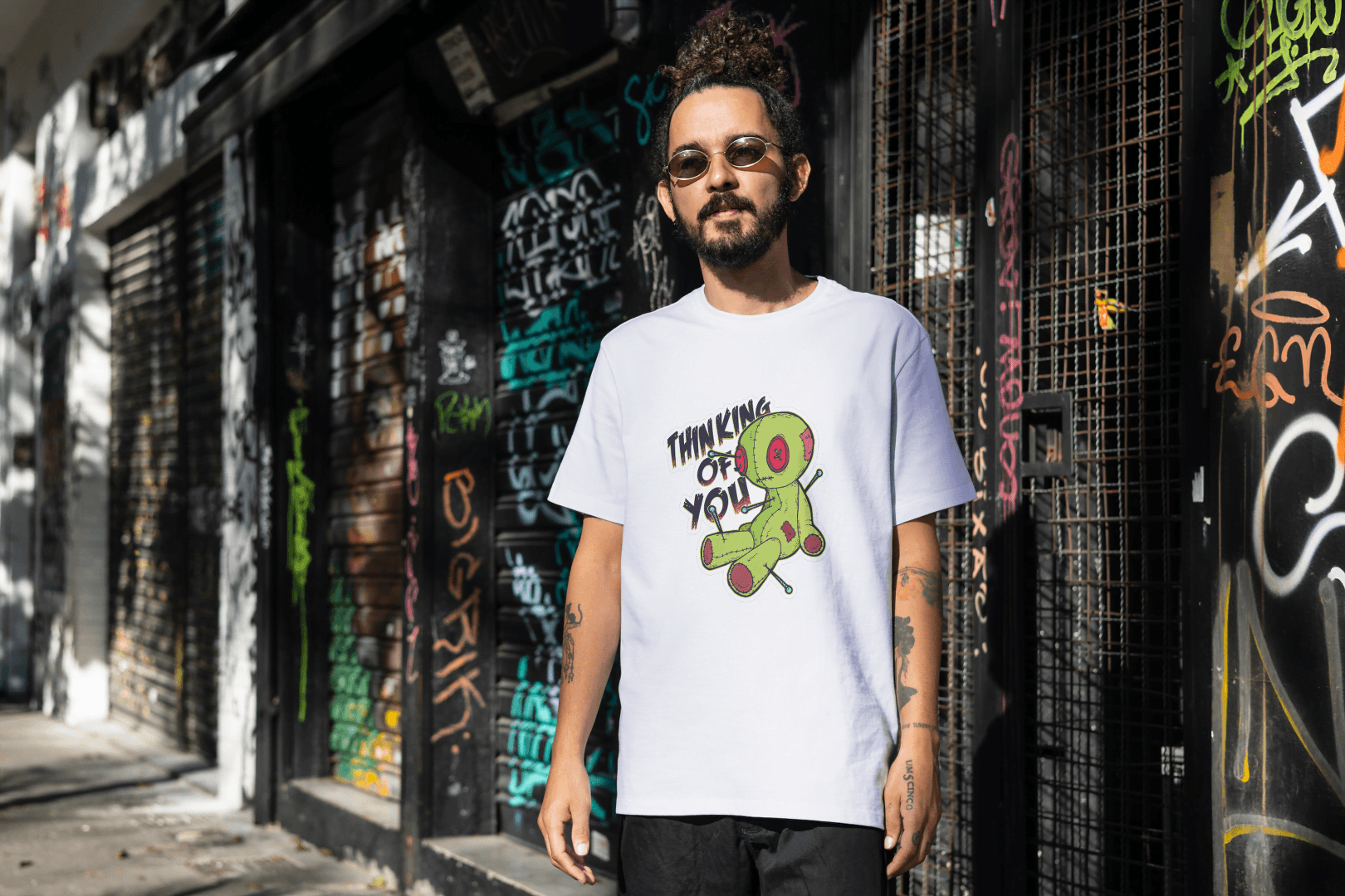 Dark Humor Voodoo Doll: Thinking Of You Gag - Essentia Attire
