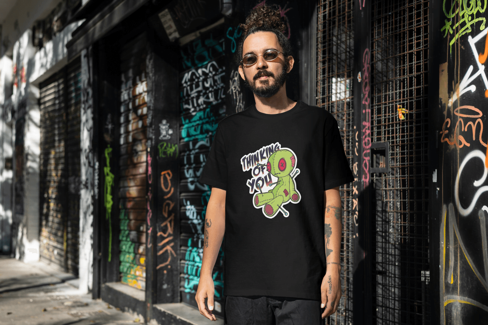 Dark Humor Voodoo Doll: Thinking Of You Gag - Essentia Attire