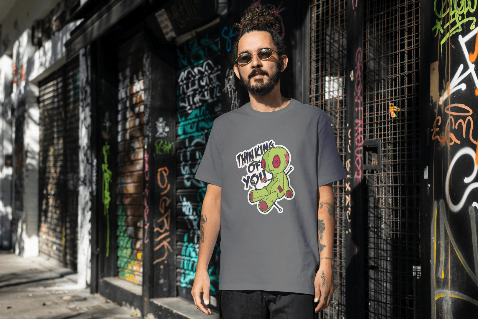 Dark Humor Voodoo Doll: Thinking Of You Gag - Essentia Attire
