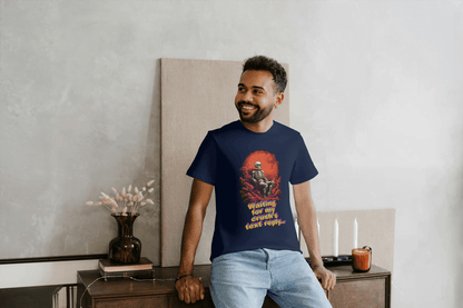 Waiting for Crush's Text Reply: Skeleton Sarcastic Tee - Essentia Attire