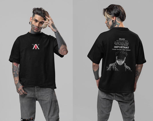 Hunter x Hunter | Killua Zoldyck Anime Oversized T-Shirt - Essentia Attire
