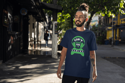 Can't Hear You I'm Gaming: Funny Gamer Tee - Essentia Attire