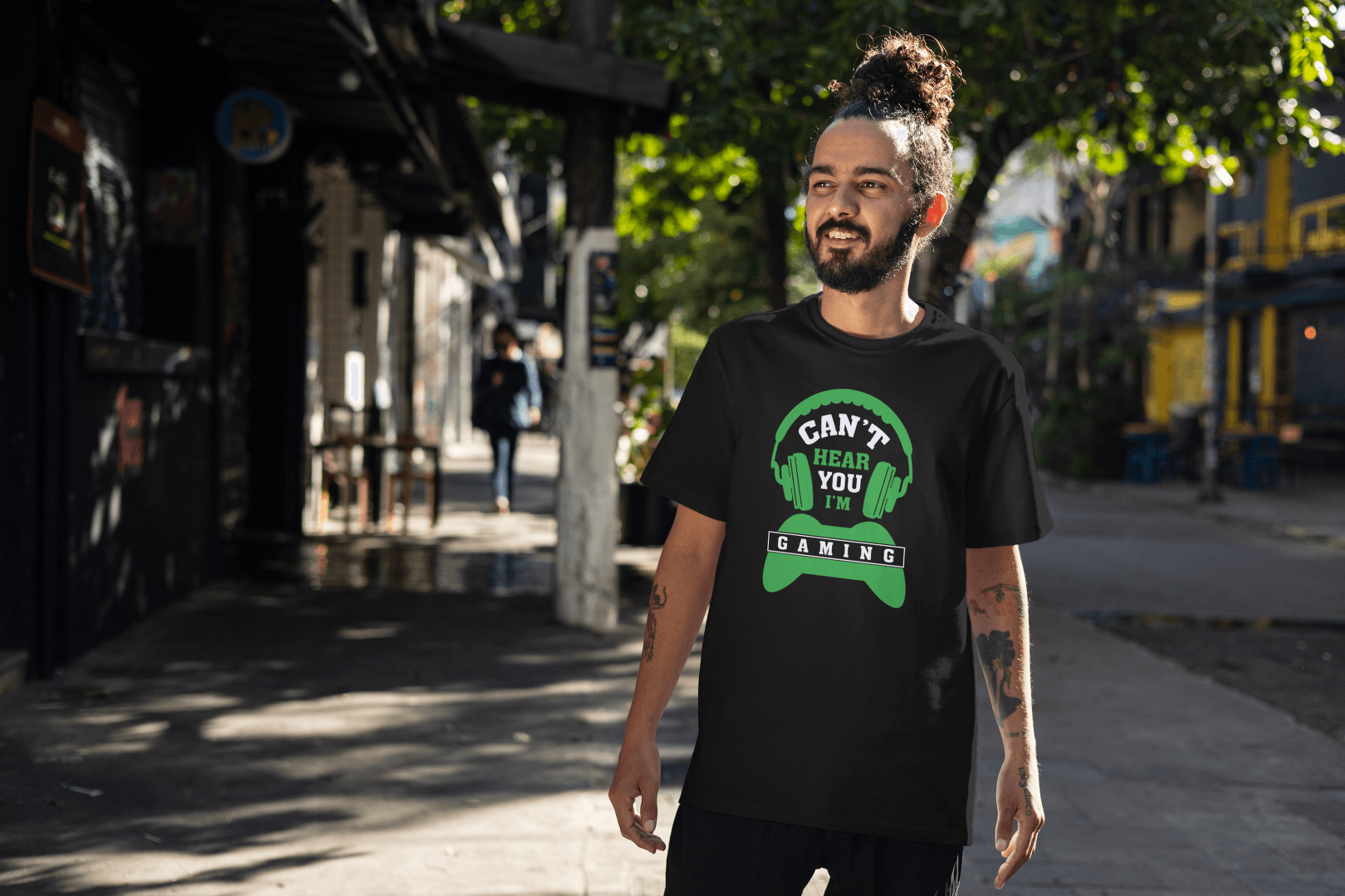 Can't Hear You I'm Gaming: Funny Gamer Tee - Essentia Attire