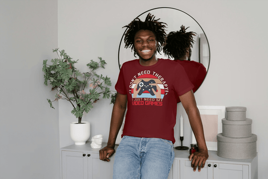 I Don't Need Therapy Gamer Tee: Funny Tee - Essentia Attire