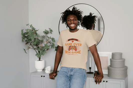 New Game Loading Gamer: Never Say Game Over Tee - Essentia Attire