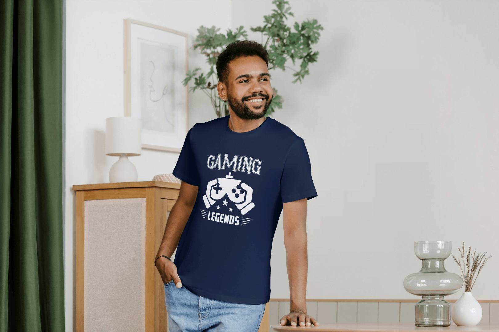 Gaming Legends: Retro Controller Tee - Essentia Attire