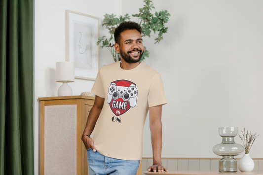 "Play More Sleep Less" Gaming: Retro Pixel Gamer Tee - Essentia Attire