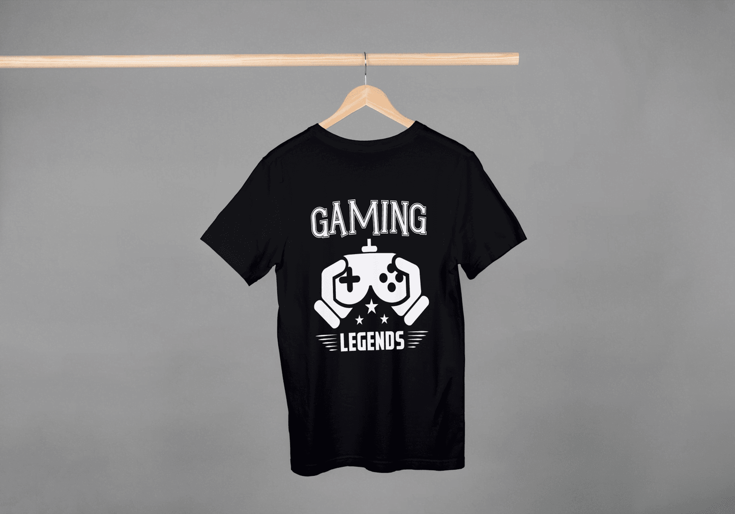 Gaming Legends: Retro Controller Tee - Essentia Attire